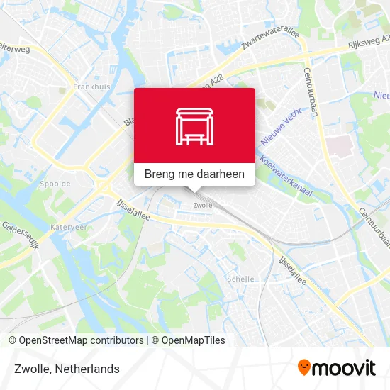 Zwolle kaart