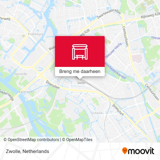 Zwolle kaart