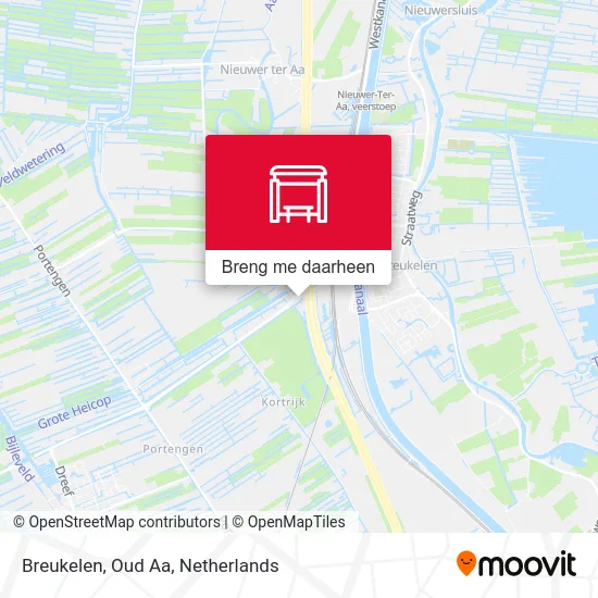Breukelen, Oud Aa kaart