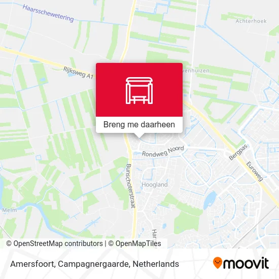 Amersfoort, Campagnergaarde kaart
