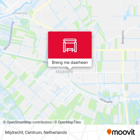 Mijdrecht, Centrum kaart