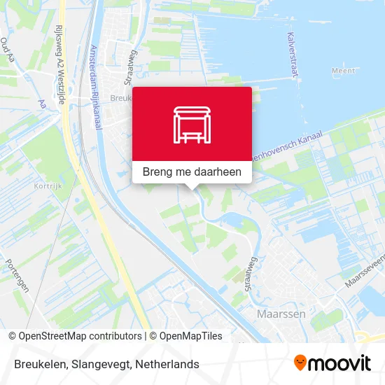 Breukelen, Slangevegt kaart
