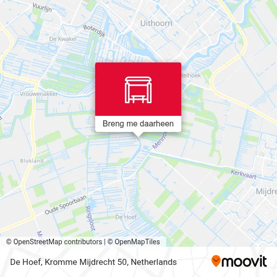 De Hoef, Kromme Mijdrecht 50 kaart