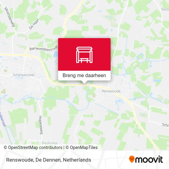 Renswoude, De Dennen kaart