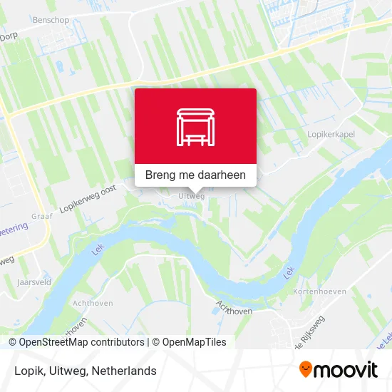 Lopik, Uitweg kaart