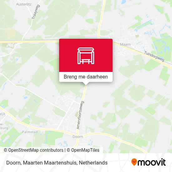 Doorn, Maarten Maartenshuis kaart