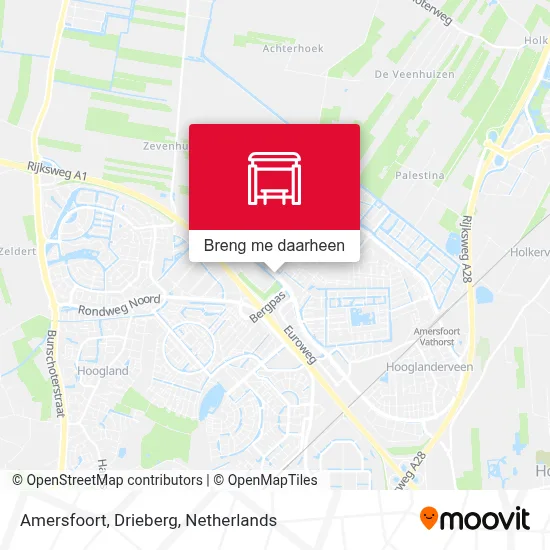 Amersfoort, Drieberg kaart