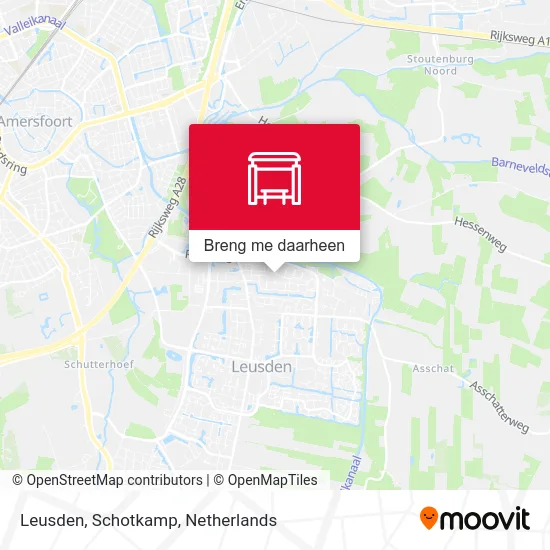 Leusden, Schotkamp kaart