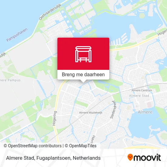 Almere Stad, Fugaplantsoen kaart