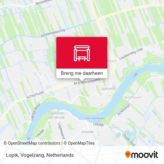 Lopik, Vogelzang kaart
