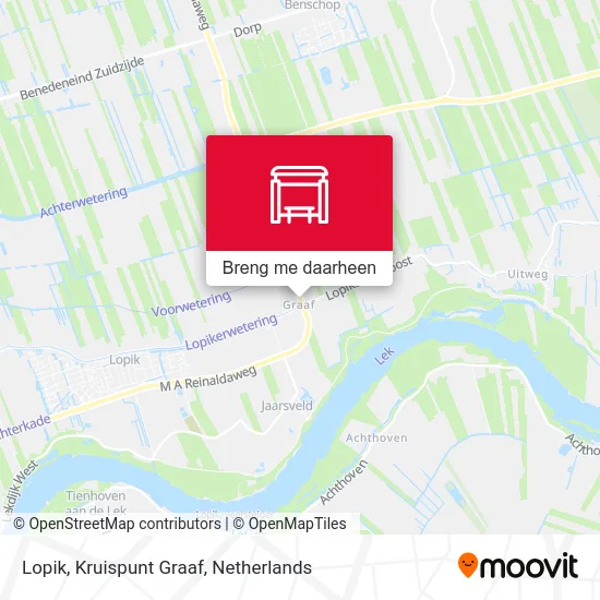 Lopik, Kruispunt Graaf kaart