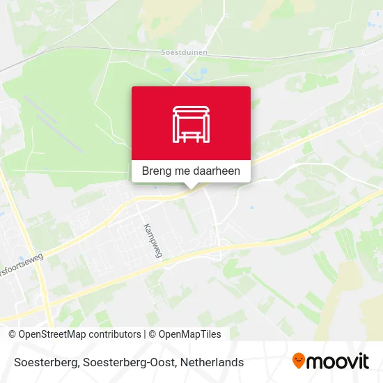 Soesterberg, Soesterberg-Oost kaart