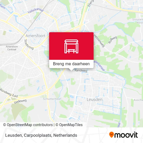 Leusden, Carpoolplaats kaart