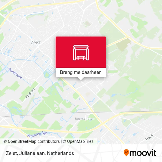 Zeist, Julianalaan kaart
