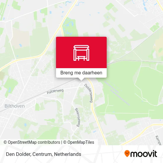 Den Dolder, Centrum kaart