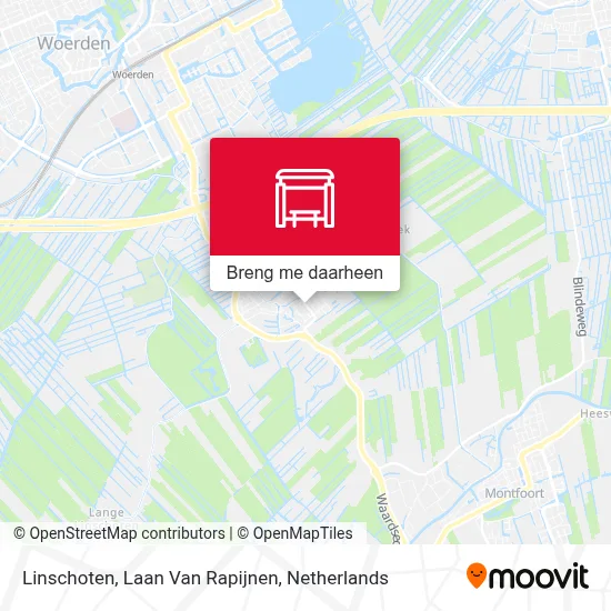 Linschoten, Laan Van Rapijnen kaart