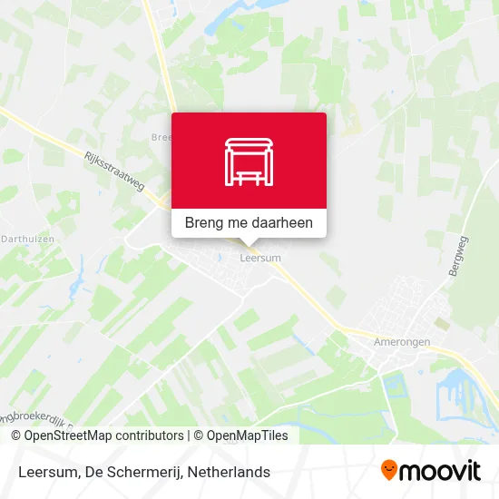 Leersum, De Schermerij kaart