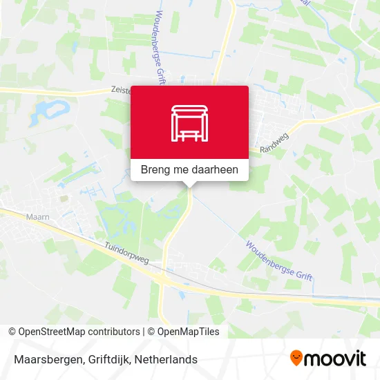 Maarsbergen, Griftdijk kaart