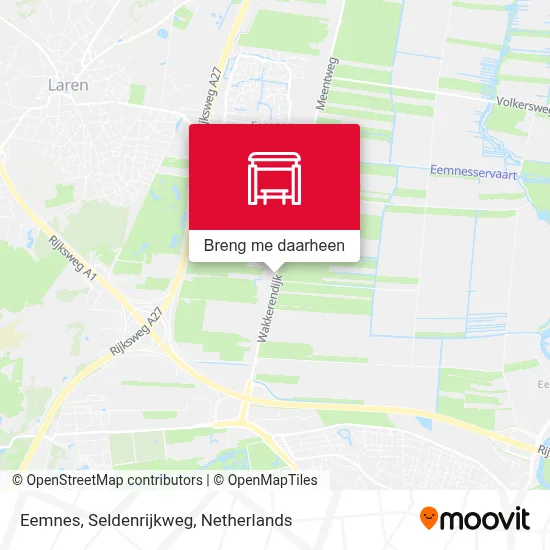 Eemnes, Seldenrijkweg kaart