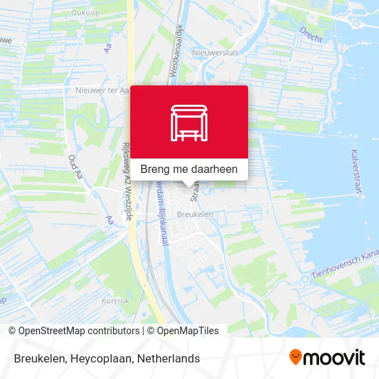 Breukelen, Heycoplaan kaart