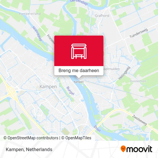 Kampen kaart