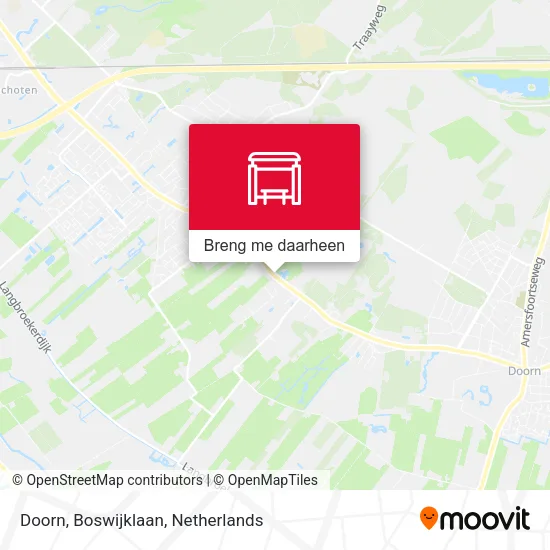 Doorn, Boswijklaan kaart