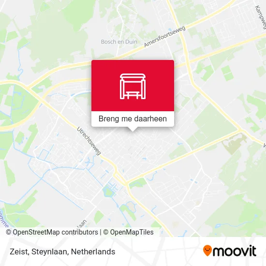 Zeist, Steynlaan kaart