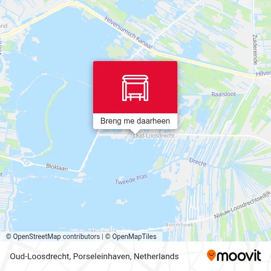 Oud-Loosdrecht, Porseleinhaven kaart