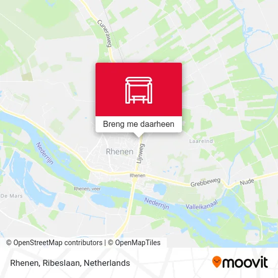 Rhenen, Ribeslaan kaart
