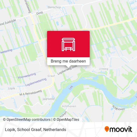Lopik, School Graaf kaart