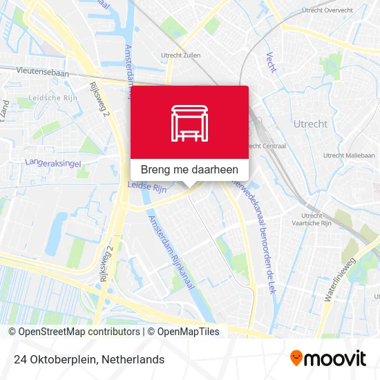 24 Oktoberplein kaart