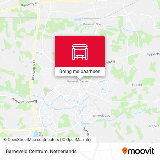 Barneveld Centrum kaart