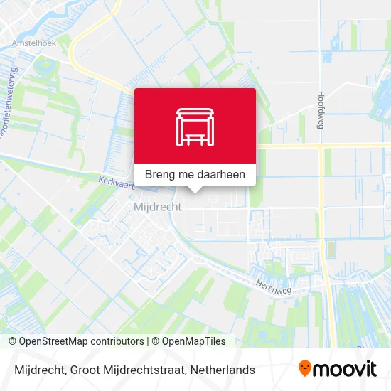 Mijdrecht, Groot Mijdrechtstraat kaart
