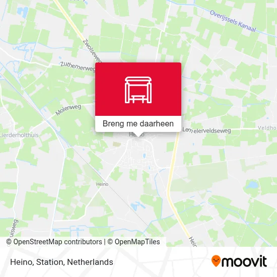 Heino, Station kaart