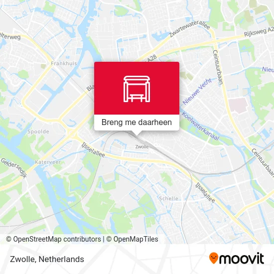 Zwolle kaart