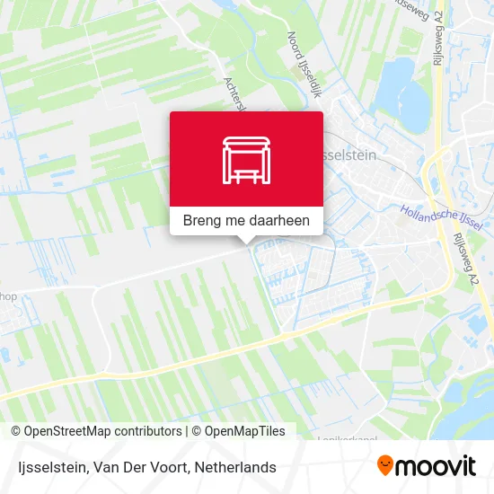 Ijsselstein, Van Der Voort kaart