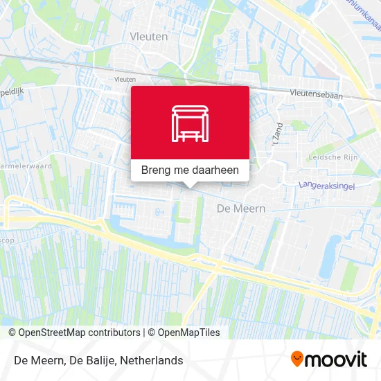 De Meern, De Balije kaart