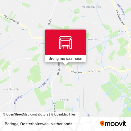 Barlage, Oosterholtsweg kaart