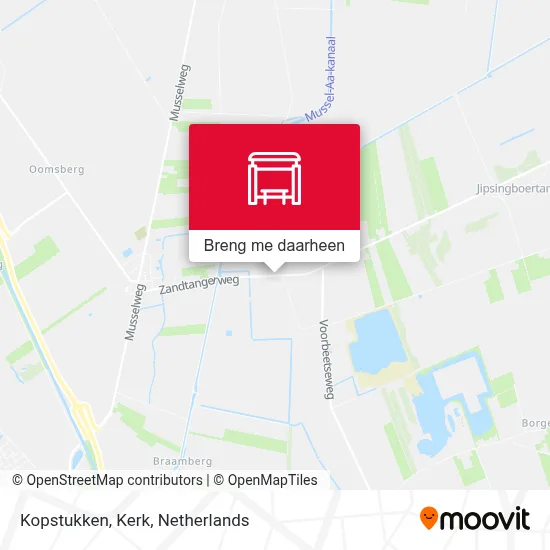 Kopstukken, Kerk kaart