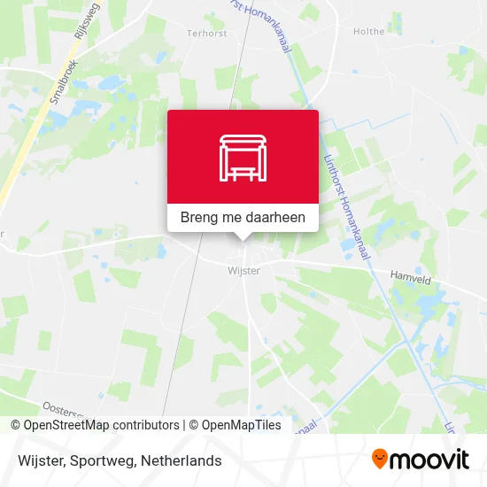 Wijster, Sportweg kaart