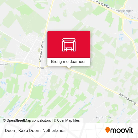 Doorn, Kaap Doorn kaart