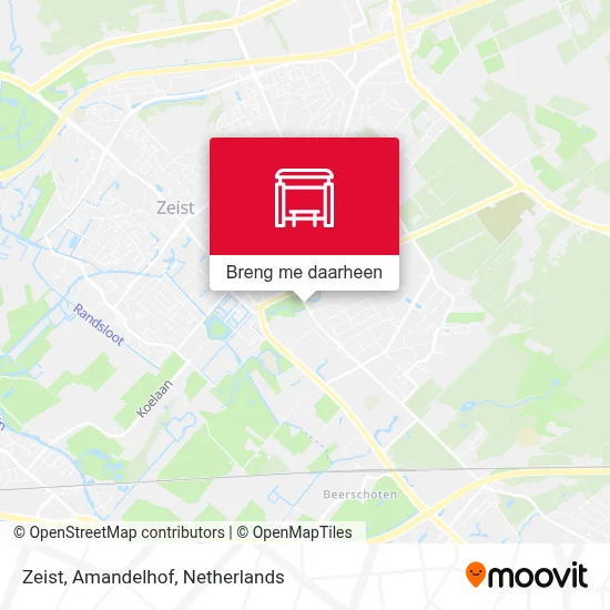 Zeist, Amandelhof kaart
