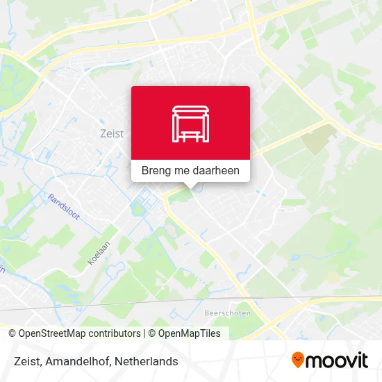 Zeist, Amandelhof kaart