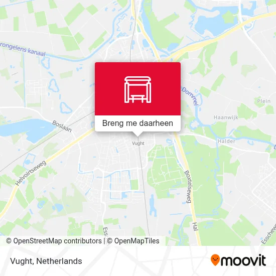 Vught kaart