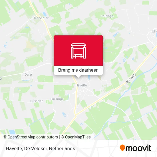 Havelte, De Veldkei kaart