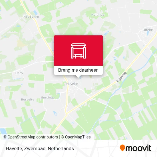 Havelte, Zwembad kaart