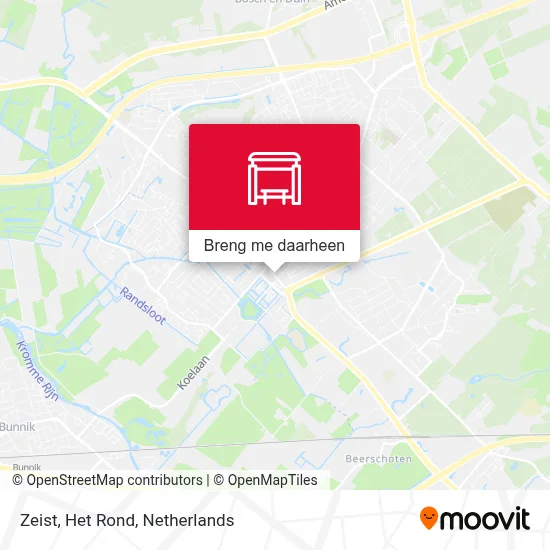 Zeist, Het Rond kaart