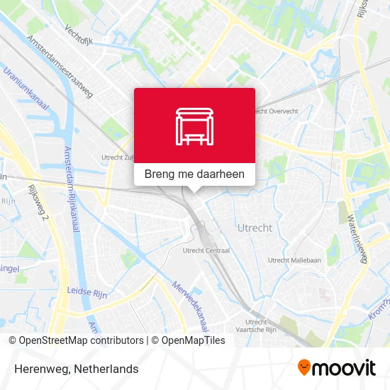 Herenweg kaart