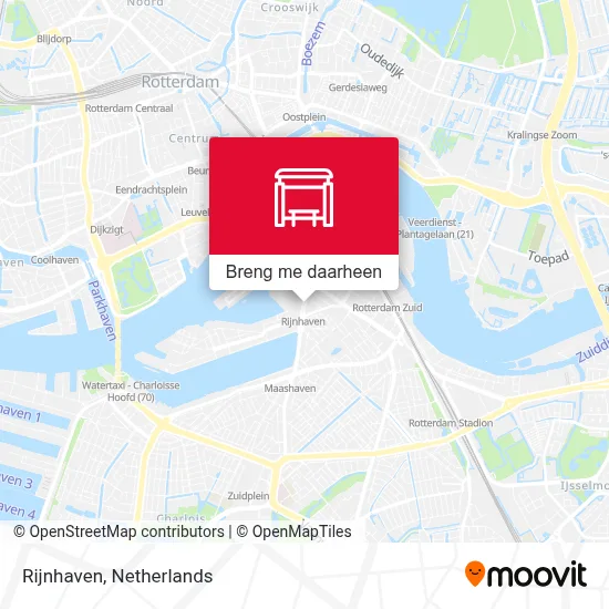 Rijnhaven kaart