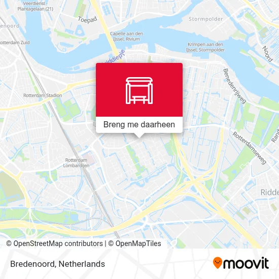 Bredenoord kaart
